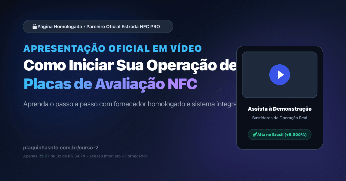Apresentação Estrada NFC PRO